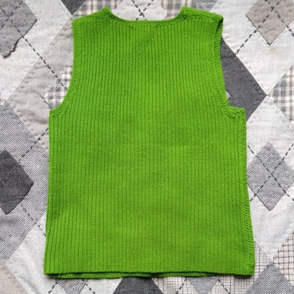 Vintage St. Patrick's Day Vest - Picture 2 of 3
